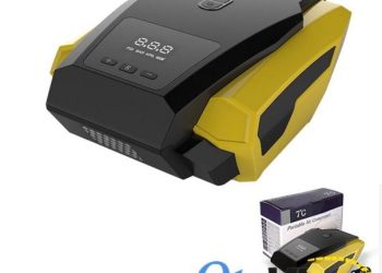 máy bơm ô tô 12v có màn hình led