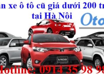 Địa chỉ bán xe ô tô cũ giá dưới 200 triệu uy tín tại Hà Nội