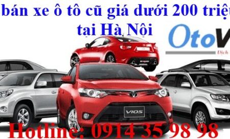 Địa chỉ bán xe ô tô cũ giá dưới 200 triệu uy tín tại Hà Nội