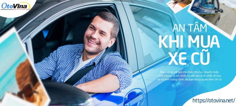 Banner mua xe ô tô cũ uy tínBanner mua bán xe ô tô cũ uy tín