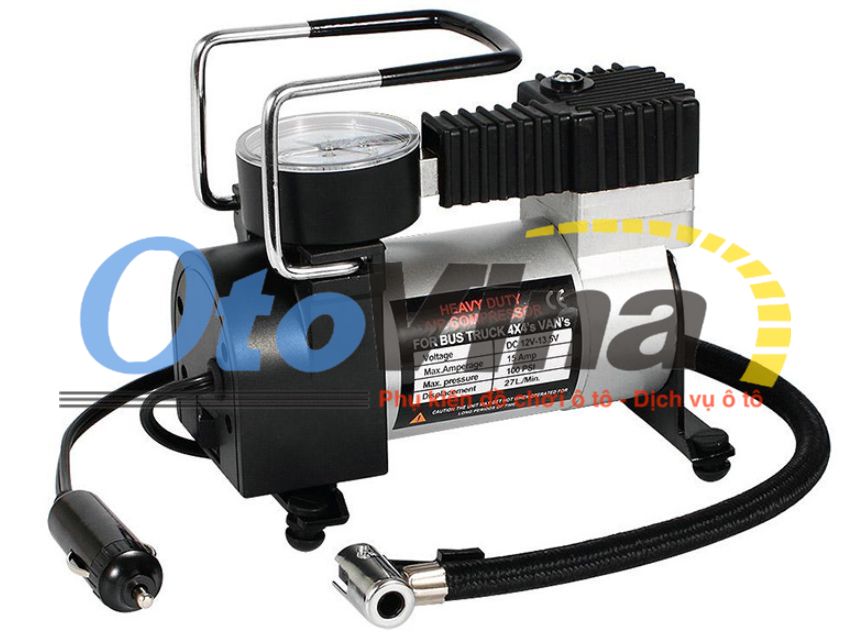 Thiết bị bơm ô tô sử dụng bằng dòng điện Ắc Quy