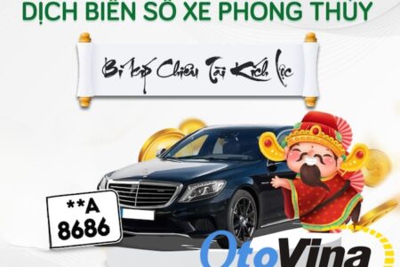 Dịch biển số xe ô tô phong thuỷ chuẩn nhất hiện nay