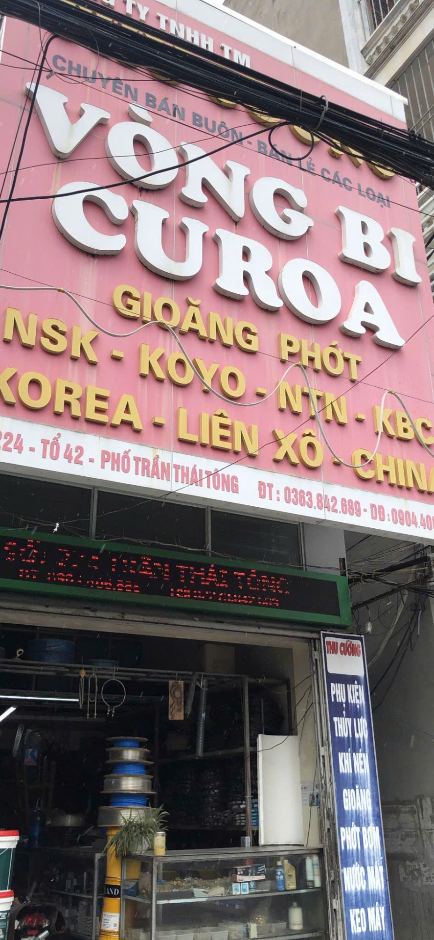 Đại lý Thu Cường chuyên cung cấp vòng bi curoa tại Thái Bình và các tỉnh lân cận. Hàng nhập khẩu chính hãng, Ship cod tận nơi.