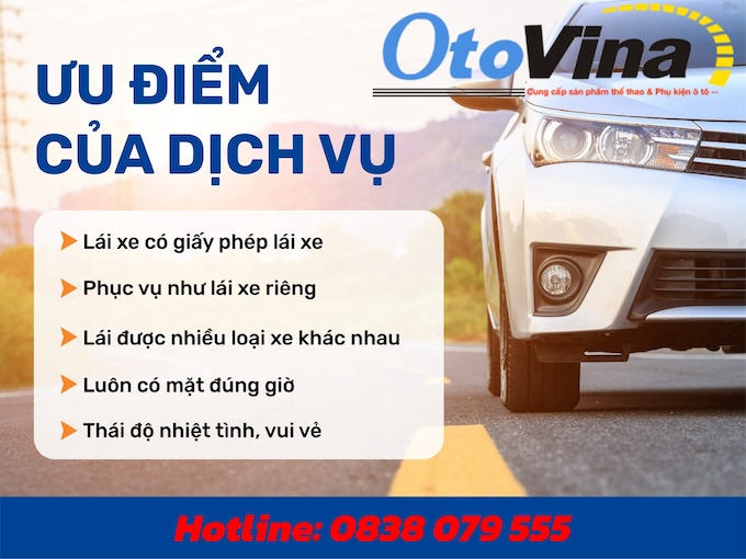 Lợi ích khi sử dụng dịch vụ lái xe hộ