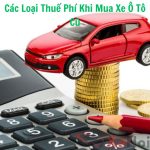 Lệ phí trước bạ xe ô tô cũ