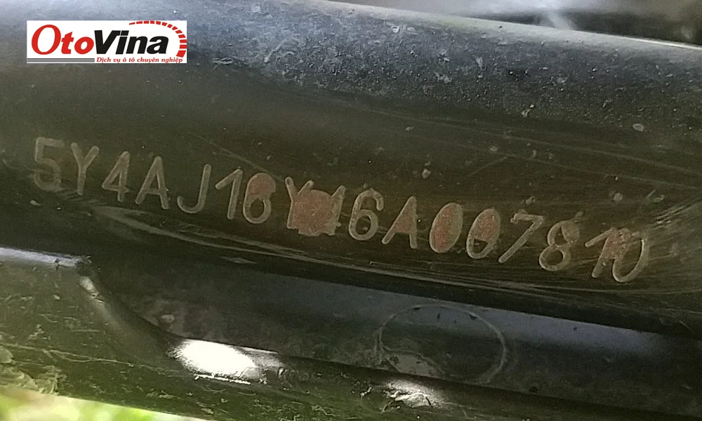 Cách kiểm tra số khung xe máy Yamaha đơn giản và chính xác nhất