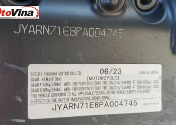 Cách tìm tra số khung xe máy Yamaha chính xác nhất 2025