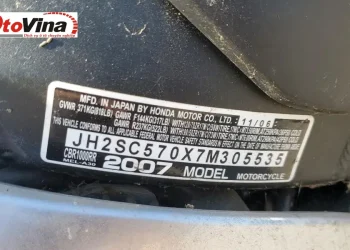 Hướng dẫn cách tra số khung xe máy honda nhanh chóng