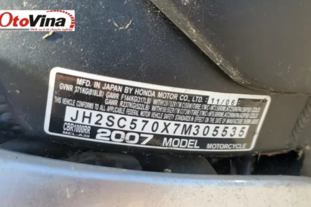 Hướng dẫn cách tra số khung xe máy honda nhanh chóng