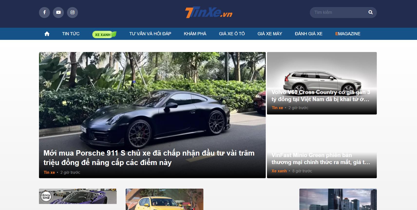 Đăng tin bán xe ô tô tại Tinxe.vn