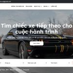Giao diện trang chủ mới của website xehoi.com.vn